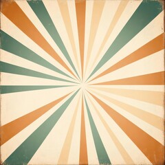 Obraz premium A retro poster background, featuring faded, muted colors and cracked textures, with distressed edges and vintage typography, evoking a mid-century advertising look