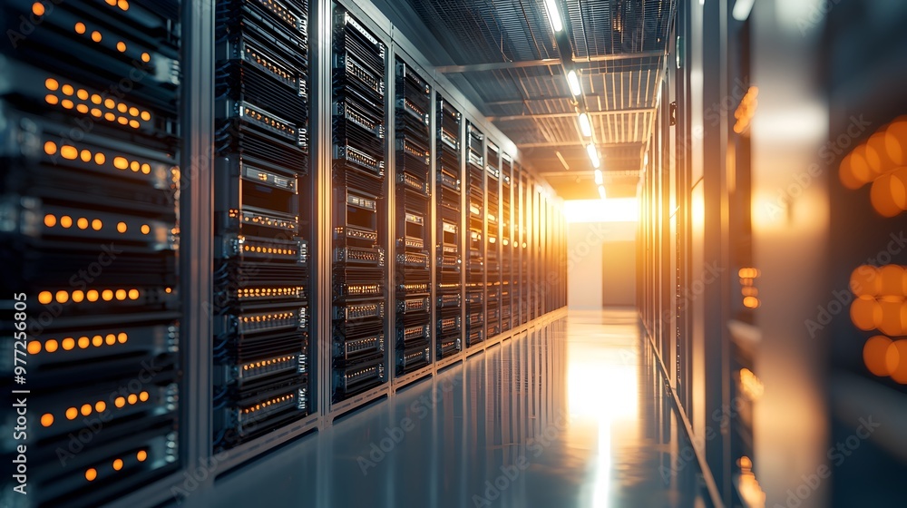 Poster efficient solid-state battery array in modern energy storage facility