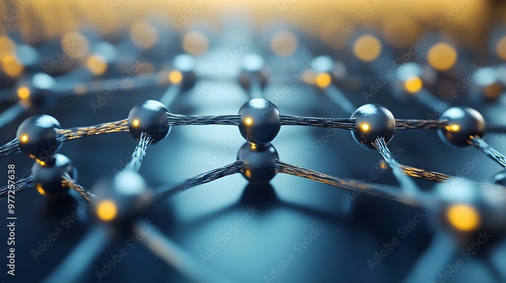Poster graphene-based device cross-section showcasing improved conductivity and durability