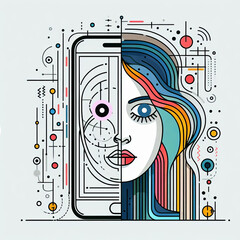 Virtual reality of modern communication