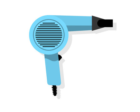 recommend clip art: Hair dryer Line Icon fashion hairdryer of hairdresser to blow-dry and electric hair-dryer blower. Barber styling appliance. Vector cartoon illustration