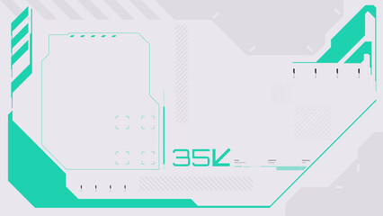 abstract futuristic background with cyberpunk style design