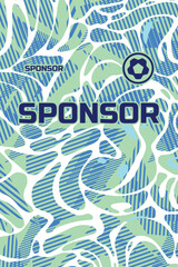 Racing sport jersey for sublimation design