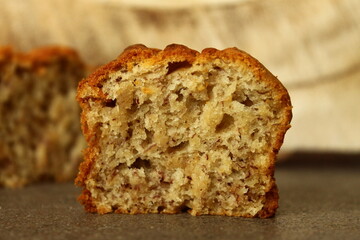 Muffin aufgeschnitten