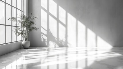 Bright, clean white background with smooth lighting, ideal for commercial use or presentations. Copy space provided.