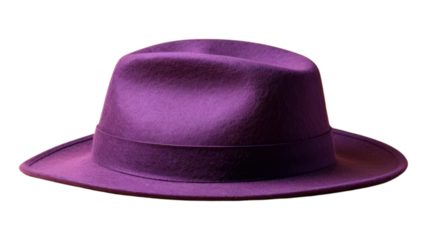 PNG Yellow violet hat headwear.