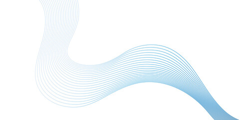 Abstract wavy lines Isolated background design. Wave modern stream transparent background.