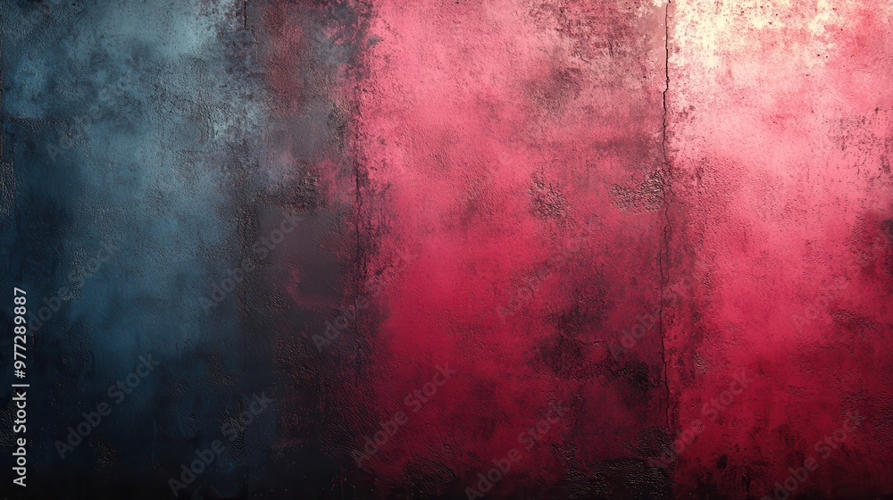 Poster layered abstract textures with soft edges and blended colors for a sophisticated visual effect.