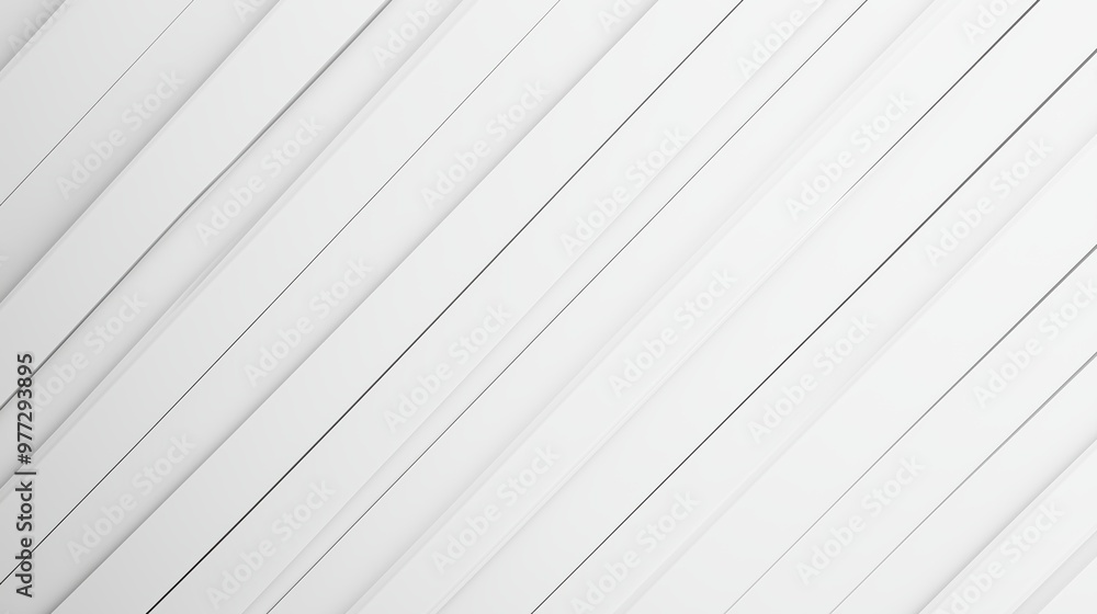 Poster a white background with a series of white lines. the lines are thin and spaced out. the image has a 