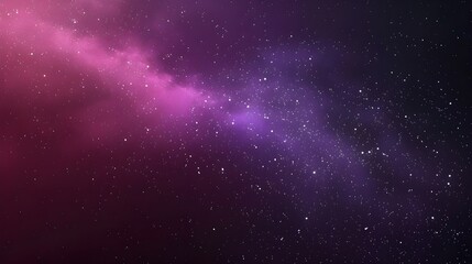 Abstract Purple and Pink Nebula Space Background