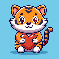  cute-baby-tiger-holding-love-heart-cartoon-vector