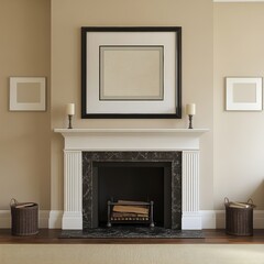 Fireplace Mantel Decor.