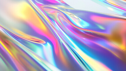 Fototapeta premium Abstract rainbow white background design, 3d rendering 