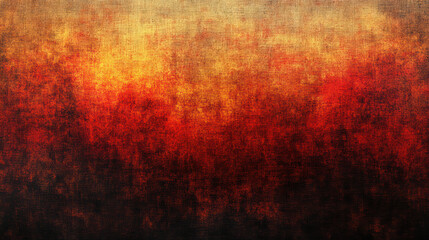 Obraz premium Abstract textured background with gradient shades of red, orange, and yellow, creating a warm and artistic atmosphere. Ideal for creative designs.
