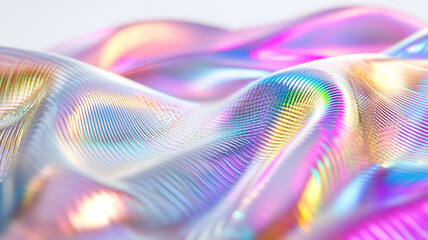 Abstract rainbow white background design, 3d rendering	
