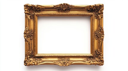 Golden Ornate Frame.