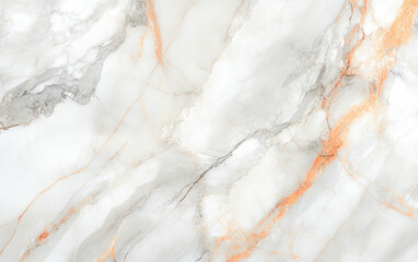 Fototapeta premium High-resolution marble texture with elegant orange and grey veins. Perfect for backgrounds, design projects, and luxury interiors.