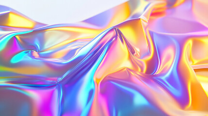 Abstract rainbow white background design, 3d rendering	
