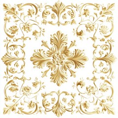 Golden Ornament Frame.