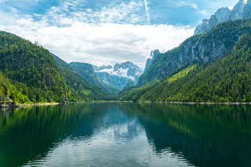 Gosausee Bei Hallstatt Dachstein