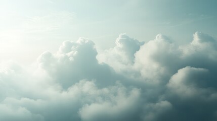 Smoky clouds drifting through the air, soft and diffuse, creating a dreamy and surreal visual effect.