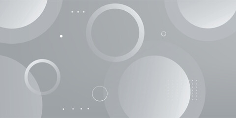 Abstract white background with circles. Eps10 vector