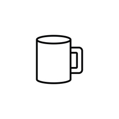 cup icon vector coffee time tea icon cafe logo