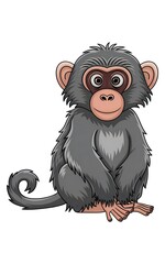 monkey cartoon