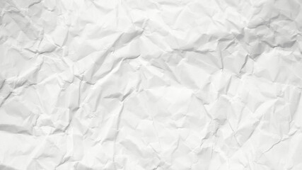 White Paper Texture background. Crumpled white paper abstract shape background for text.
