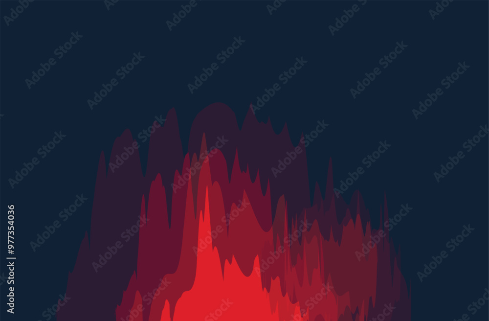Poster abstract background with lines. red banner background. abstract red graphic design banner pattern ba