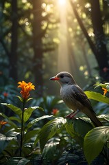 red winged blackbird