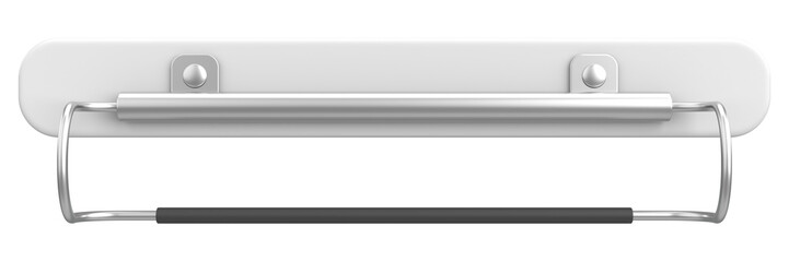 Obraz premium Binder Clip. paper clamp. 3D illustration.