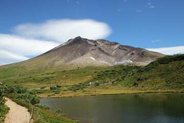 mountain and a path