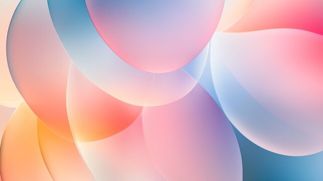 A clean abstract background with a minimalist design of overlapping translucent shapes