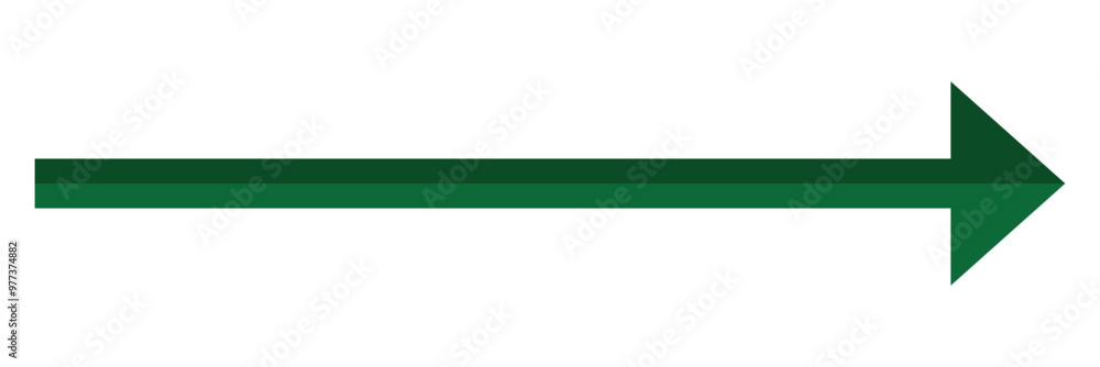 Poster long arrow vector icon. horizontal double arrow. vector design on white background.