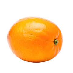 Fresh orange isolated on transparent background. Natural orange clipping path. Fresh organic fruit. Full depth of field.
