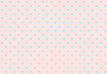 Heart PaleTurquoise color on pink background. For Background.