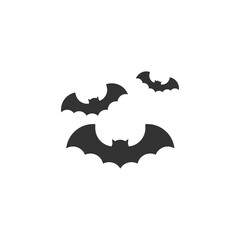 Bat icon isolated on transparent background