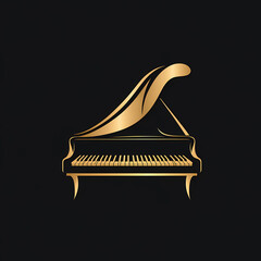 Grand piano logo