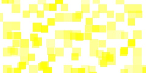 Abstract background with yellow squares on a white background. Perfect for modern designs, presentations, and website backgrounds. Simple and elegant.