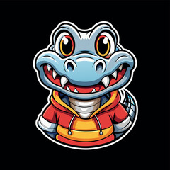 Obraz premium allegro coccodrillo 02