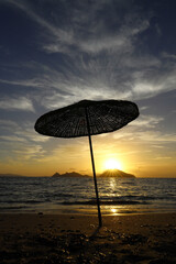 Seaside town of Turgutreis and spectacular sunsets