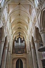 Fototapeta premium Châlons-en-Champagne, Collegiata di Notre-Dame-en-Vaux, Francia