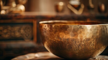 Authentic Tibetan Singing Bowl for Spiritual Healing and Balance