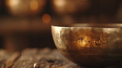 Handcrafted Singing Bowl with Vibrant Sound for Relaxation