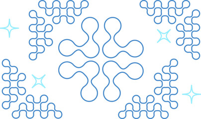 Futuristic Y2k Element