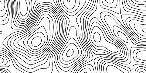 Fototapeta premium wave Line topography map contour background. Topographic map background geographic line map with elevation assignments. Topographic contour map. similar cartography illustration. Topo contour map. 3d