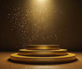 Obraz premium The golden podium