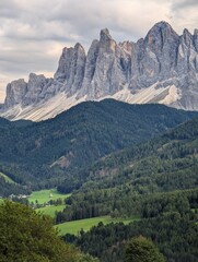 mountains in the dolomites