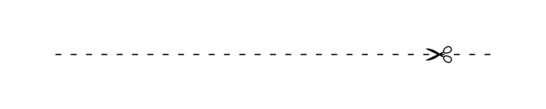 recommend clip art: scissors on dashed line, dash line and scissors, dot outline and scissors